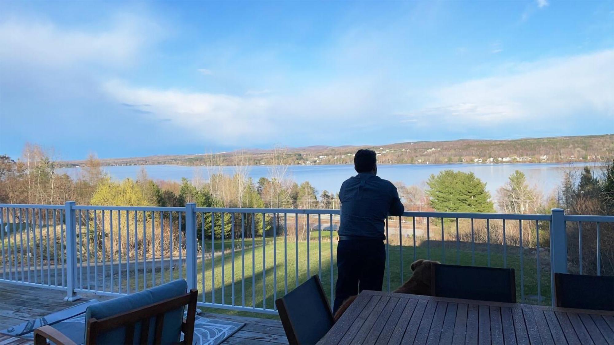 Location Au Sommet Du Lac Magog Екстериор снимка